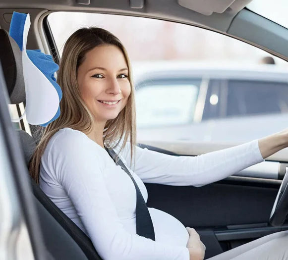 Support Pillow Blue Headrest Cushion Cervical Pillow